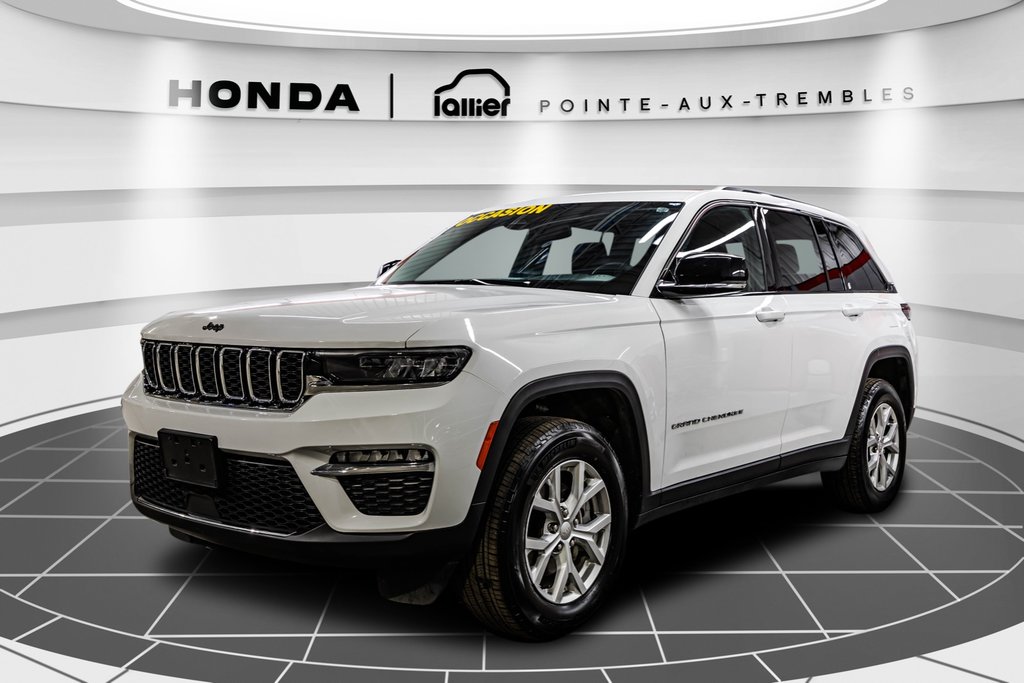 Grand Cherokee Limited  V6 JAMAIS ACCIDENTÉ 2023 à Lachenaie, Québec - 3 - w1024h768px