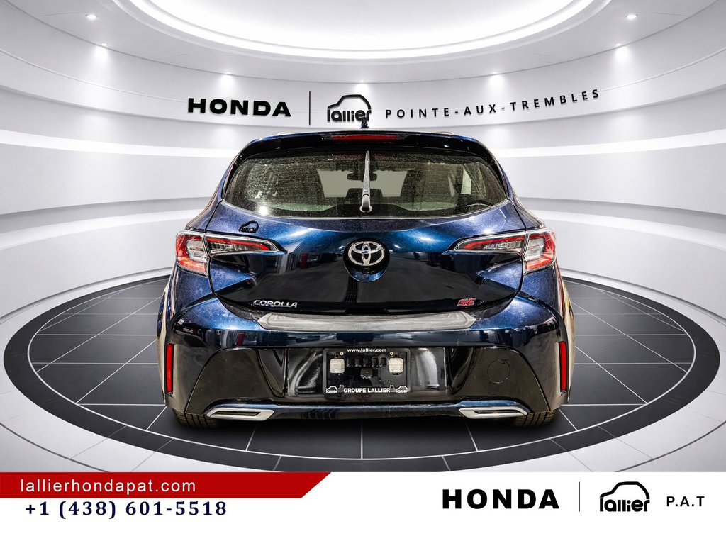 2020 Toyota Corolla Hatchback SE in Montréal, Quebec - 6 - w1024h768px