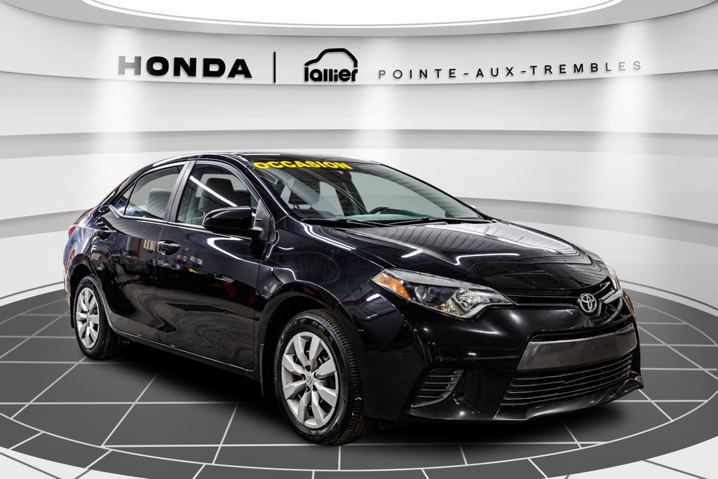 2016  Corolla LE AUTOMATIQUE CARFAX CLEAN in Montreal, Quebec - 9 - w1024h768px