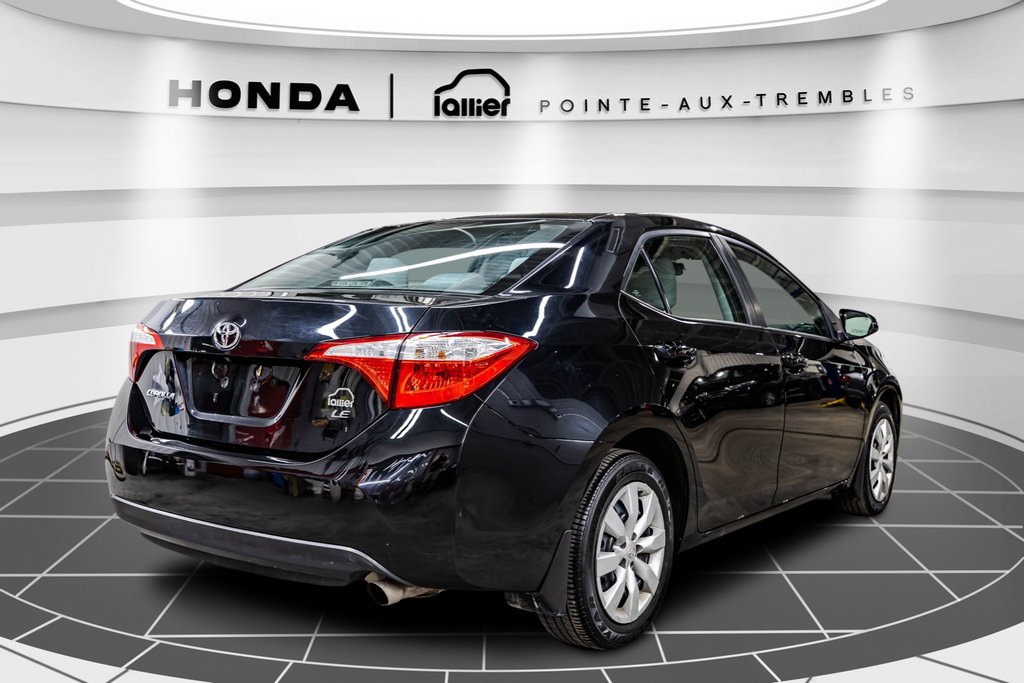 2016  Corolla LE AUTOMATIQUE CARFAX CLEAN in Montreal, Quebec - 7 - w1024h768px