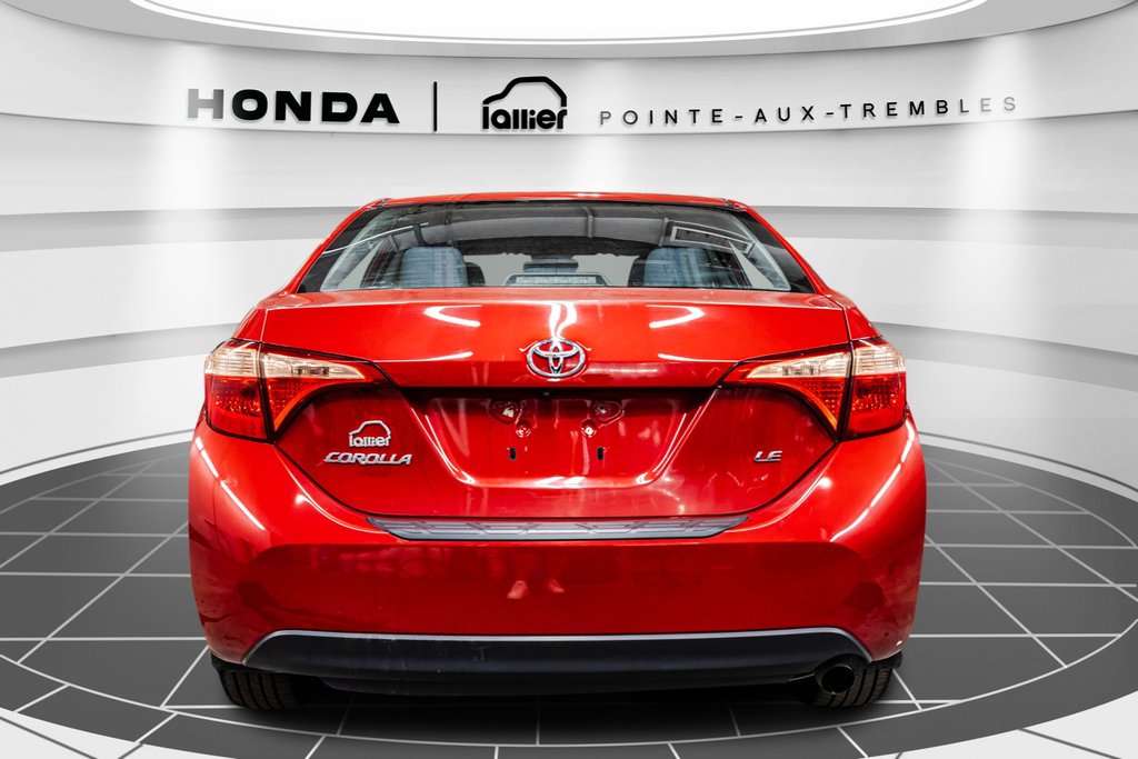 Toyota Corolla LE JAMAIS ACCIDENTÉ 2017 à Montréal, Québec - 6 - w1024h768px