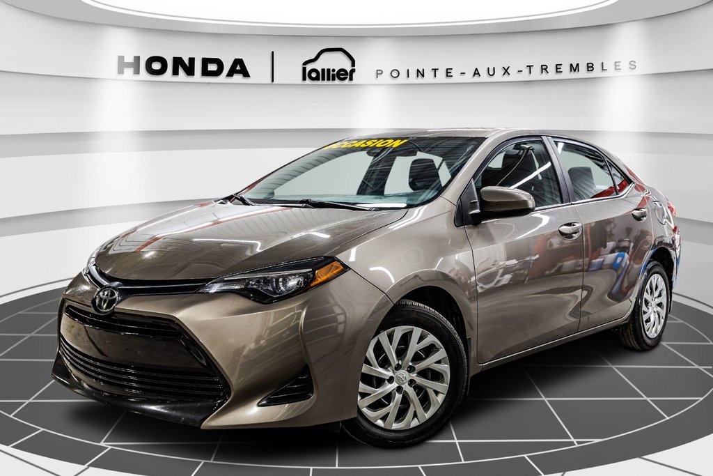 Toyota Corolla Le JAMAIS ACCIDENTÉ 2019 à Montréal, Québec - 1 - w1024h768px