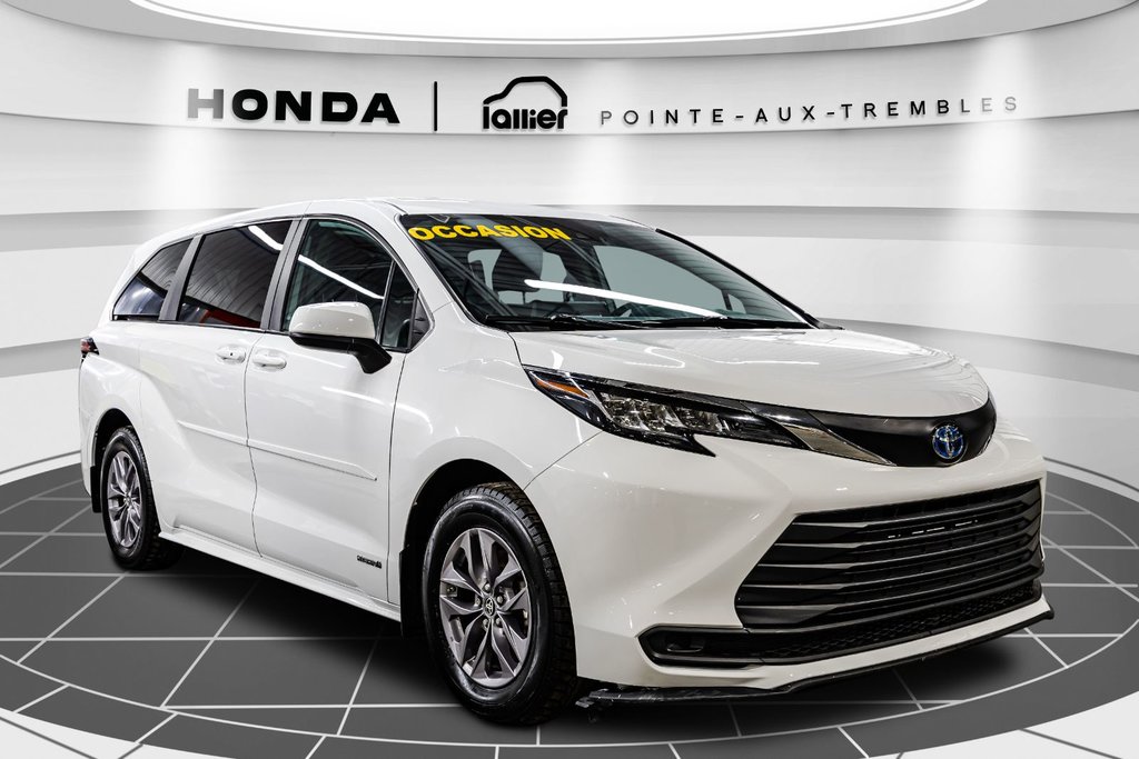 Toyota Sienna LE HYBIRDE 8 PLACES 2021 à , Québec - 9 - w1024h768px