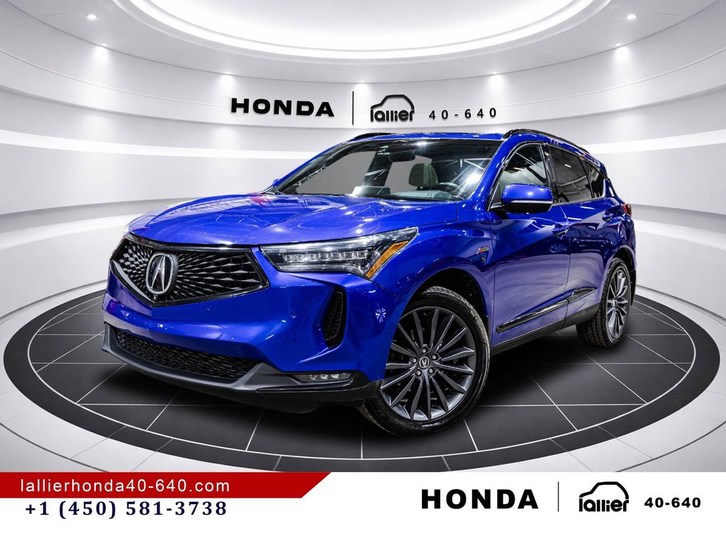 2022 Acura RDX platinum elite a-spec in Montréal, Quebec - 1 - w1024h768px