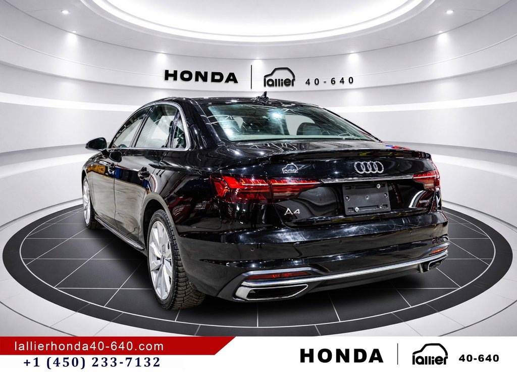 2020 Audi A4 Sedan Technik in Lachenaie, Quebec - 5 - w1024h768px