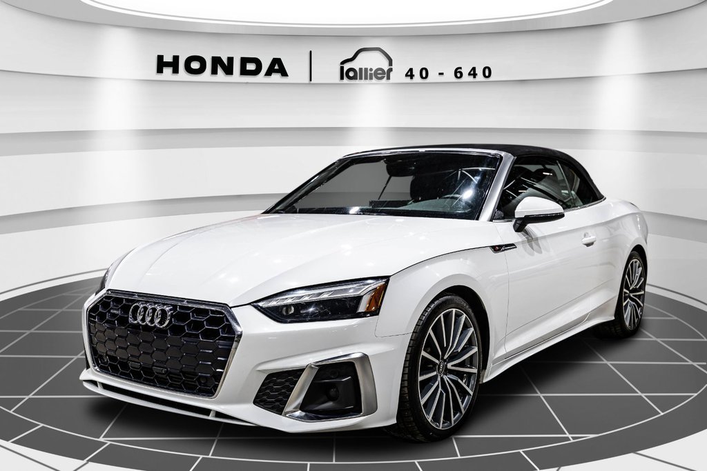 Audi A5 Cabriolet Progressiv S LINE 2022 à Lachenaie, Québec - 3 - w1024h768px