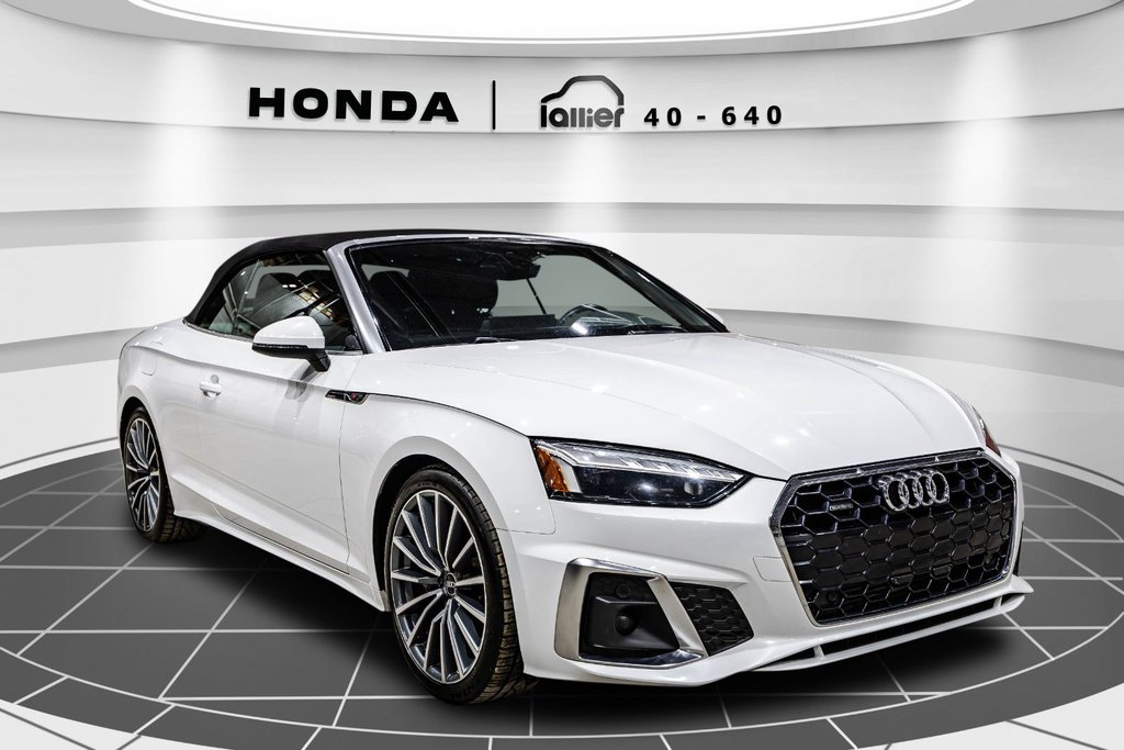 Audi A5 Cabriolet Progressiv S LINE 2022 à Lachenaie, Québec - 9 - w1024h768px