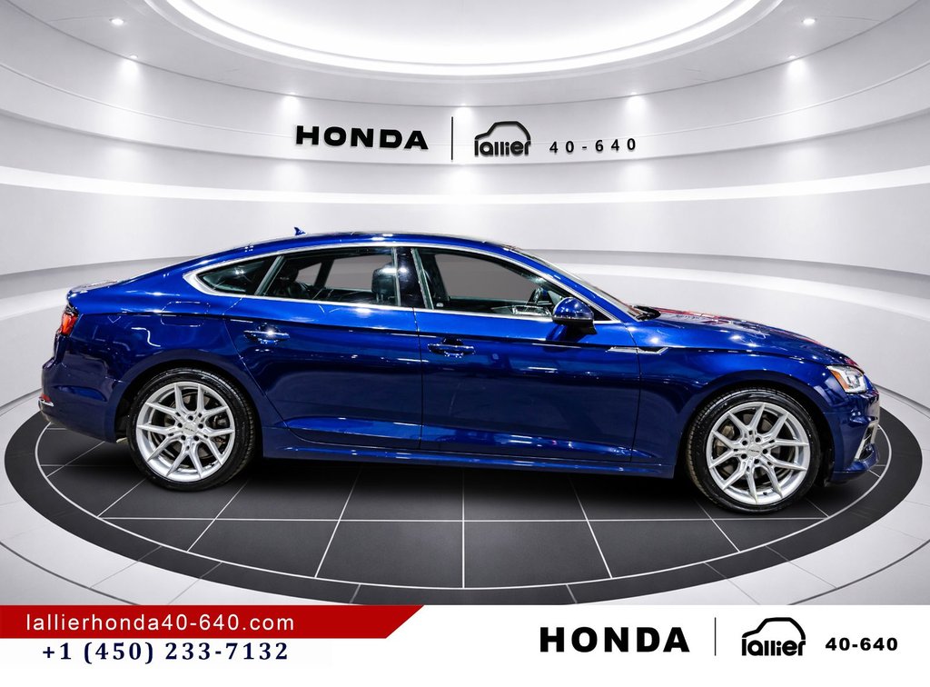 Audi A5 Sportback Progressiv/8 MAGS/JAMAIS ACCIDENTÉ 2018 à Montréal, Québec - 8 - w1024h768px