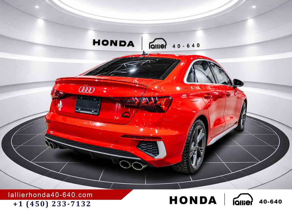 Audi S3 Sedan Komfort 2022 à Montréal, Québec - 7 - w1024h768px