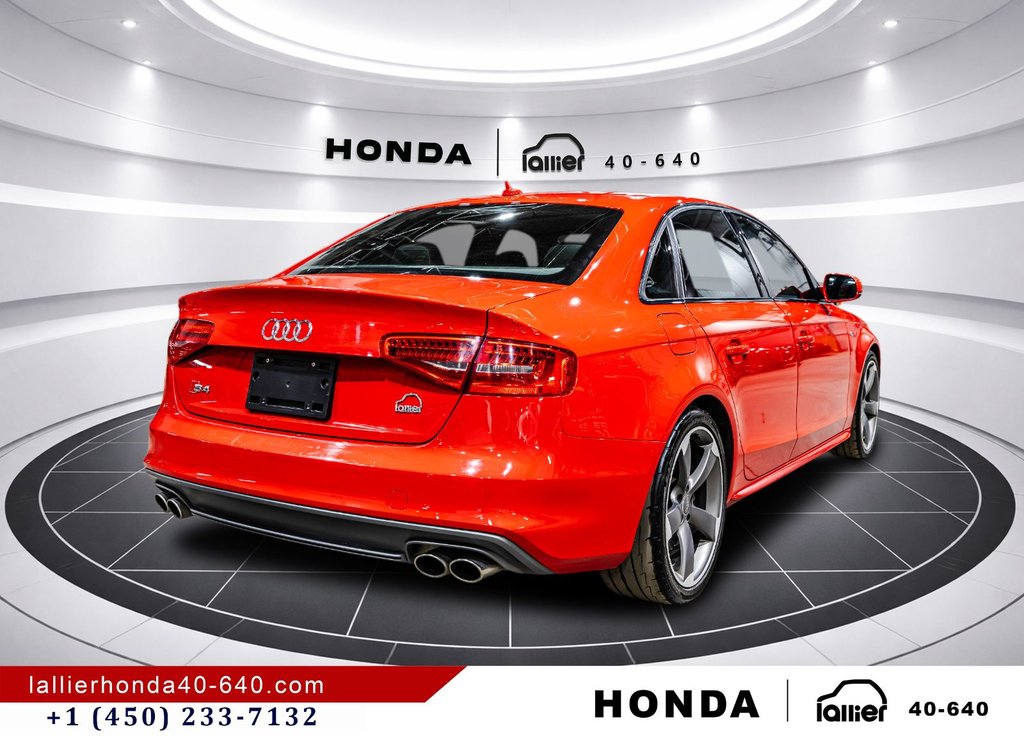 Audi S4 Progressiv 2014 à Montréal, Québec - 7 - w1024h768px