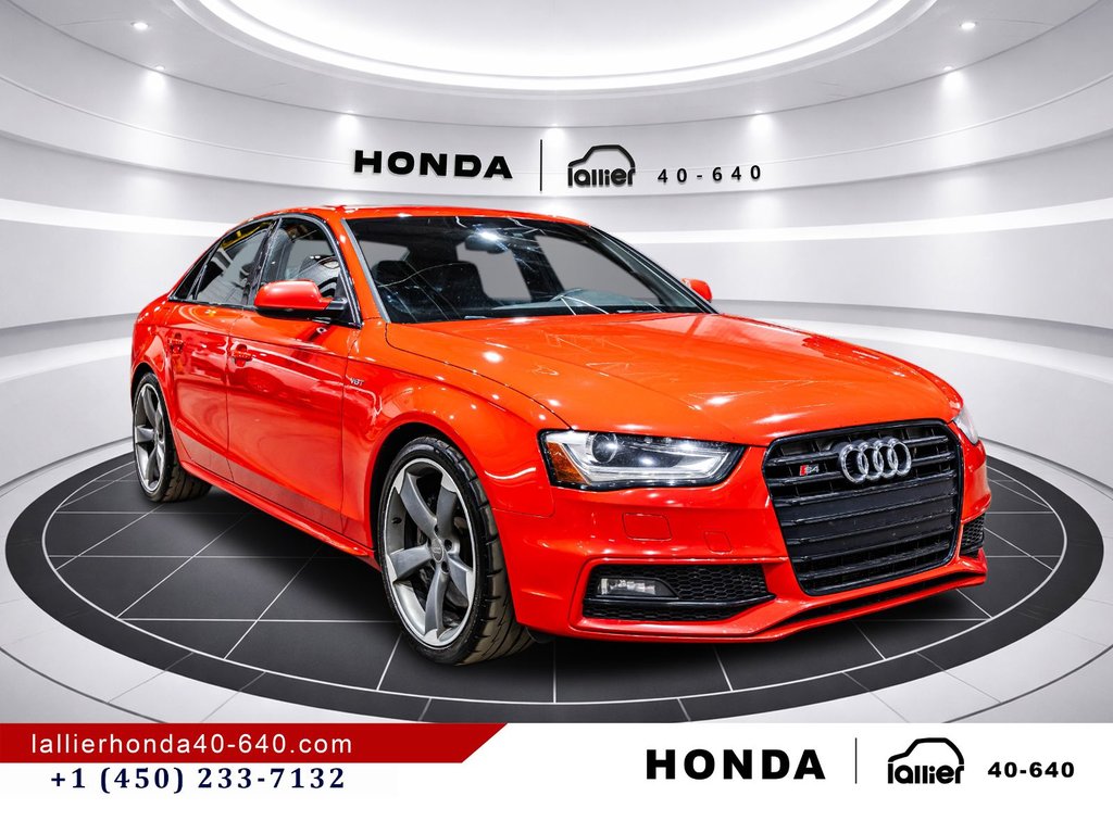 Audi S4 Progressiv 2014 à Montréal, Québec - 9 - w1024h768px