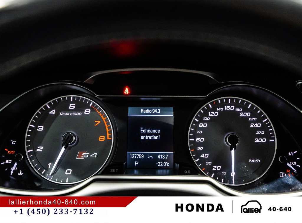 Audi S4 Progressiv 2014 à Montréal, Québec - 24 - w1024h768px