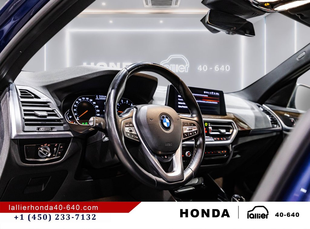 2022 BMW X3 xDrive30i/ JAMAIS ACCIDENTÉ in Montréal, Quebec - 21 - w1024h768px
