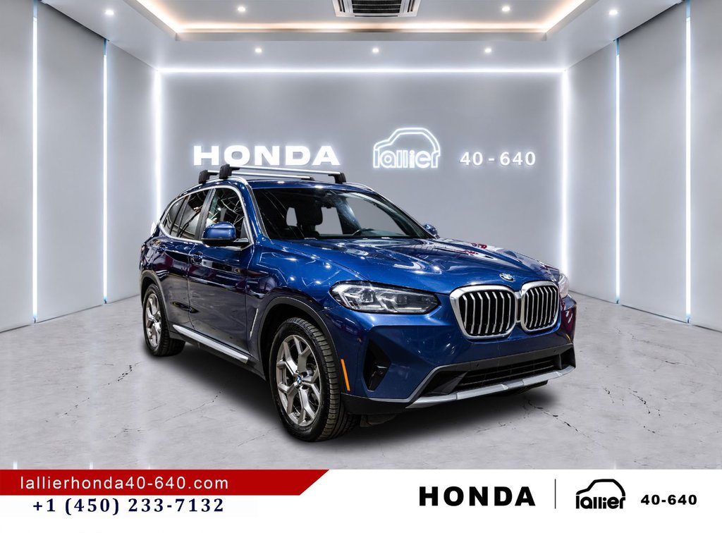 2022 BMW X3 xDrive30i/ JAMAIS ACCIDENTÉ in Montréal, Quebec - 9 - w1024h768px