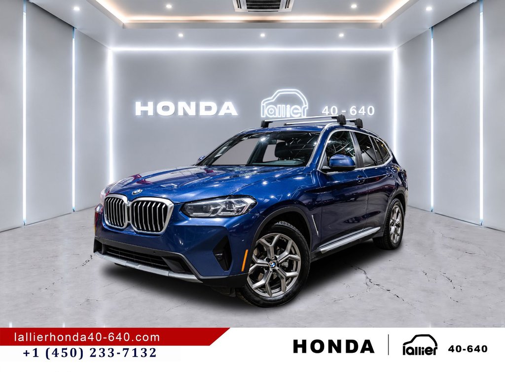 2022 BMW X3 xDrive30i/ JAMAIS ACCIDENTÉ in Montréal, Quebec - 1 - w1024h768px