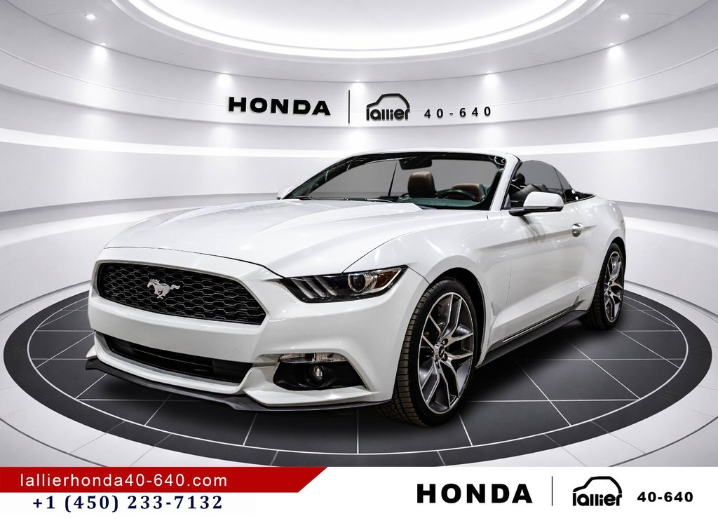 2015 Ford Mustang EcoBoost Premium in Montréal, Quebec - 3 - w1024h768px