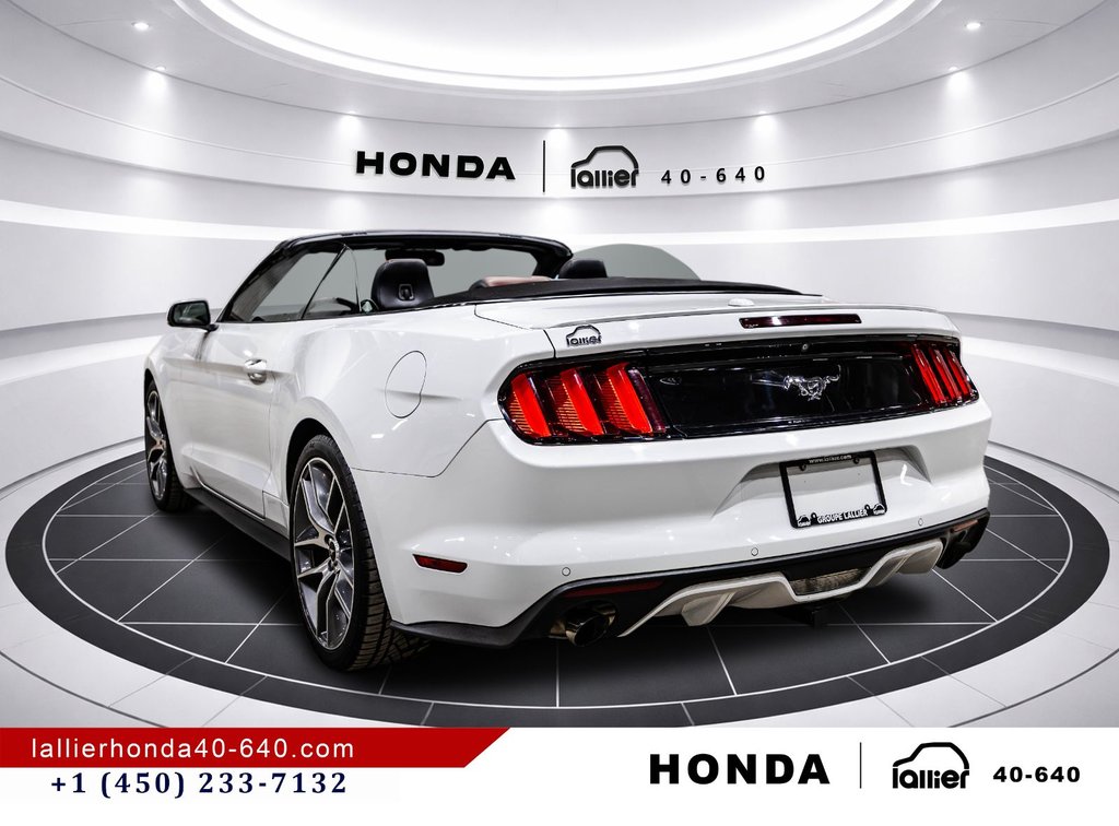 2015 Ford Mustang EcoBoost Premium in Montréal, Quebec - 5 - w1024h768px