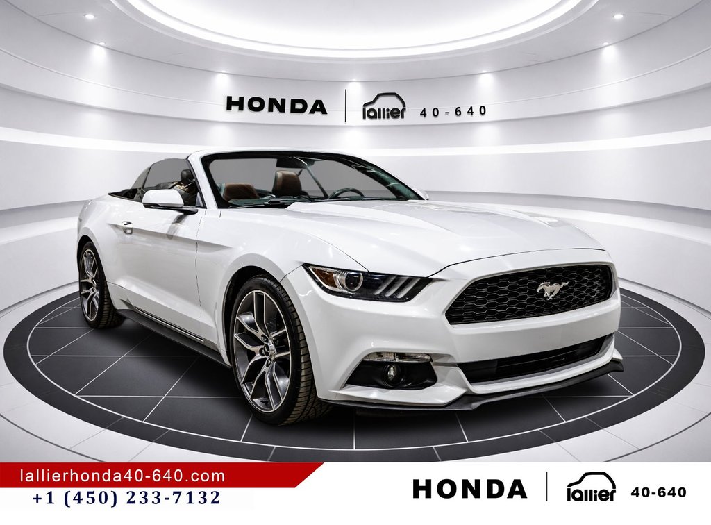 2015 Ford Mustang EcoBoost Premium in Montréal, Quebec - 9 - w1024h768px