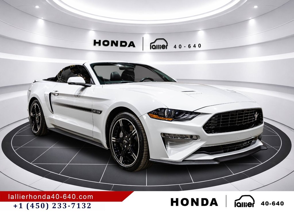 2019 Ford Mustang GT Premium  CALIFORNIA SPECIAL in Montréal, Quebec - 9 - w1024h768px