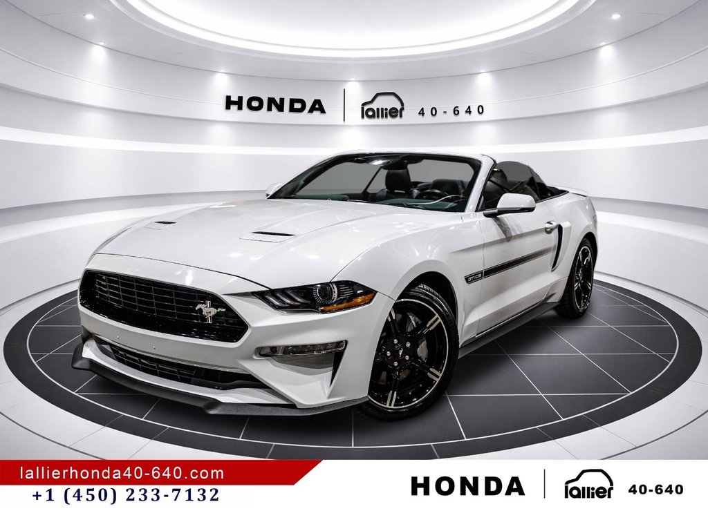 2019 Ford Mustang GT Premium  CALIFORNIA SPECIAL in Montréal, Quebec - 1 - w1024h768px