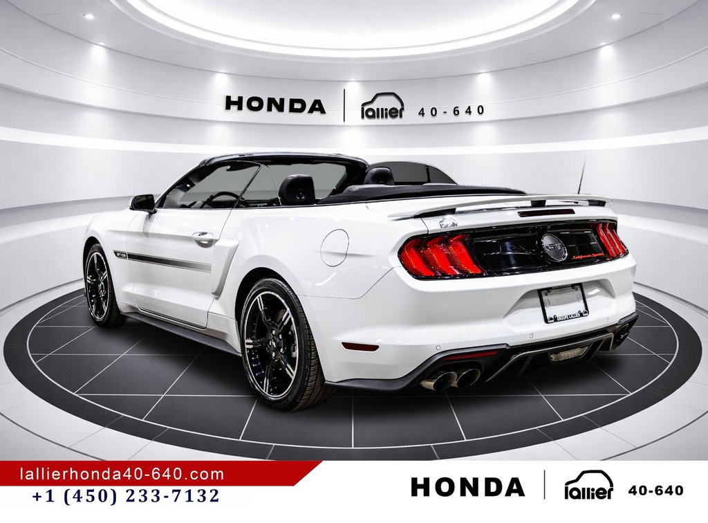 2019 Ford Mustang GT Premium  CALIFORNIA SPECIAL in Montréal, Quebec - 5 - w1024h768px