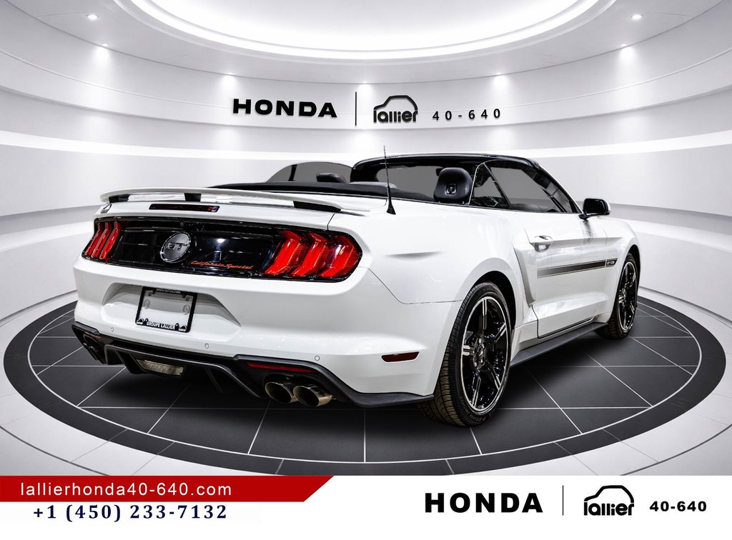 2019 Ford Mustang GT Premium  CALIFORNIA SPECIAL in Montréal, Quebec - 7 - w1024h768px