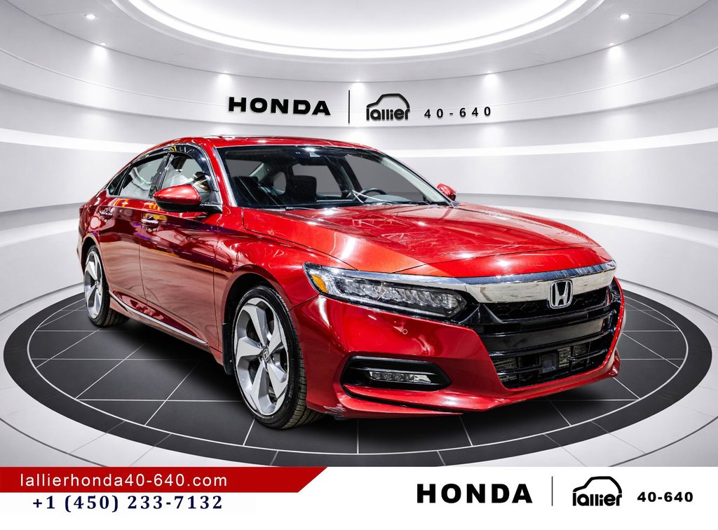 Honda Accord Sedan Touring/15 DOSSIERS D'ENTRETIEN/JAMAIS ACCIDENTÉ 2018 à Montréal, Québec - 9 - w1024h768px