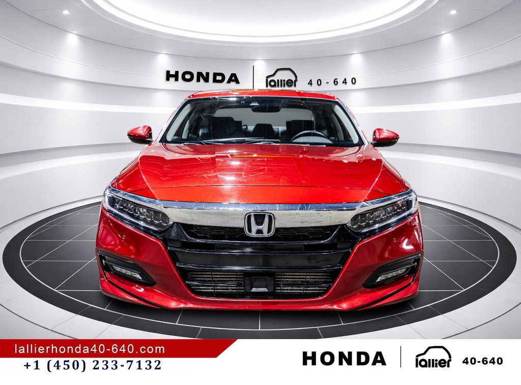 Honda Accord Sedan Touring/15 DOSSIERS D'ENTRETIEN/JAMAIS ACCIDENTÉ 2018 à Montréal, Québec - 2 - w1024h768px