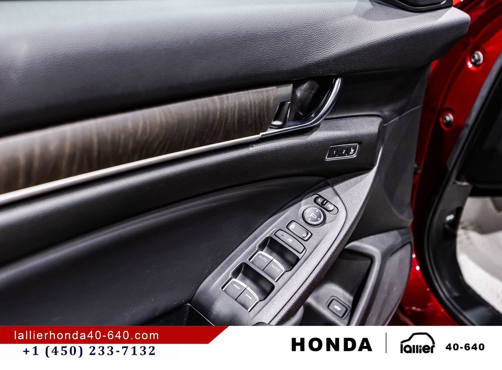 Honda Accord Sedan Touring/15 DOSSIERS D'ENTRETIEN/JAMAIS ACCIDENTÉ 2018 à Montréal, Québec - 11 - w1024h768px