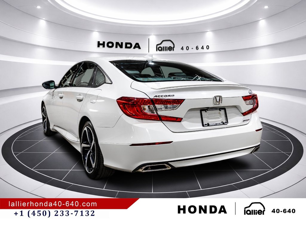 Honda Accord Sedan Sport/UN PROPRIÉTAIRE/JAMAIS ACCIDENTÉ 2020 à Lachenaie, Québec - 5 - w1024h768px