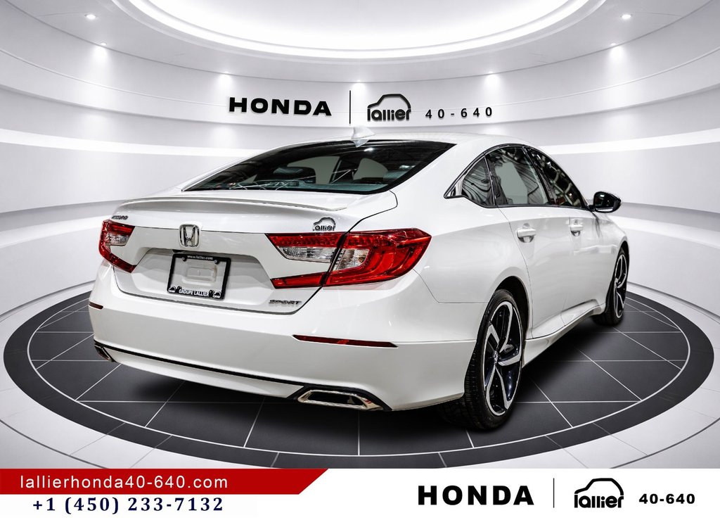 Honda Accord Sedan Sport/UN PROPRIÉTAIRE/JAMAIS ACCIDENTÉ 2020 à Lachenaie, Québec - 7 - w1024h768px