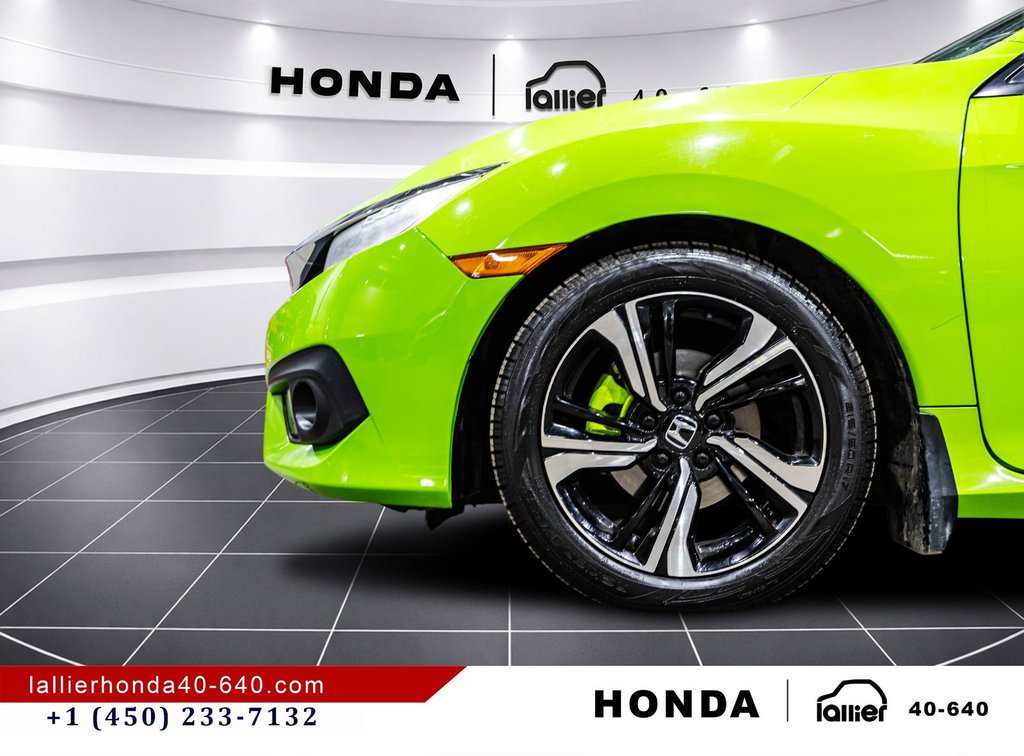 Honda Civic Coupe Touring/TRÈS RARE VERT/14 DOSSIERS ENTRETIENT 2017 à Lachenaie, Québec - 10 - w1024h768px