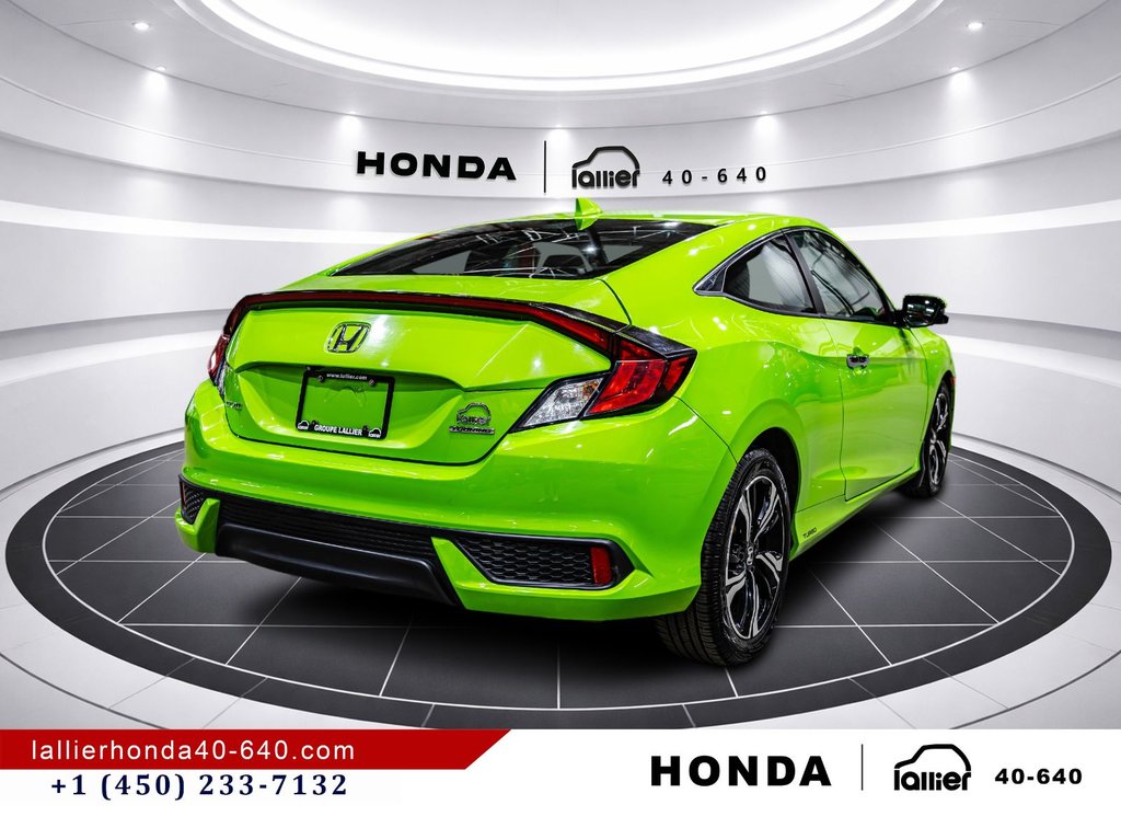 Honda Civic Coupe Touring/TRÈS RARE VERT/14 DOSSIERS ENTRETIENT 2017 à Lachenaie, Québec - 7 - w1024h768px