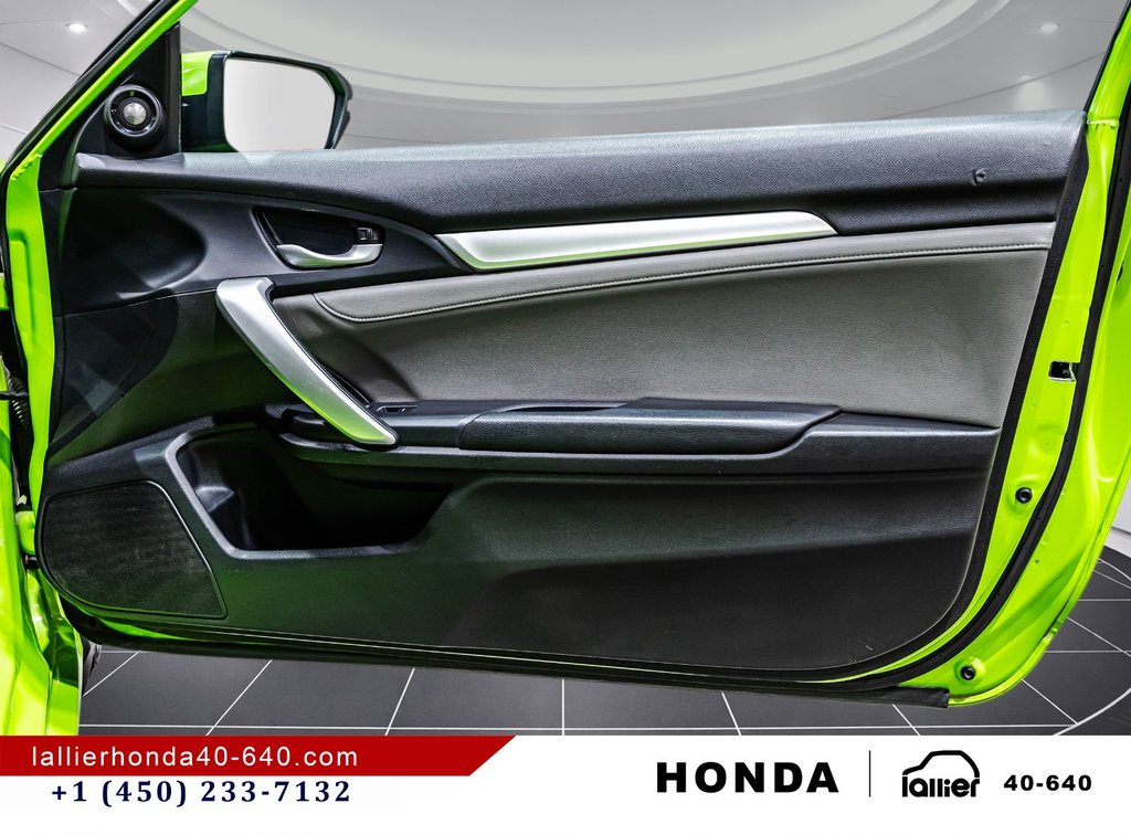 Honda Civic Coupe Touring/TRÈS RARE VERT/14 DOSSIERS ENTRETIENT 2017 à Lachenaie, Québec - 14 - w1024h768px