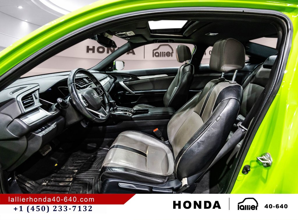 Honda Civic Coupe Touring/TRÈS RARE VERT/14 DOSSIERS ENTRETIENT 2017 à Lachenaie, Québec - 18 - w1024h768px
