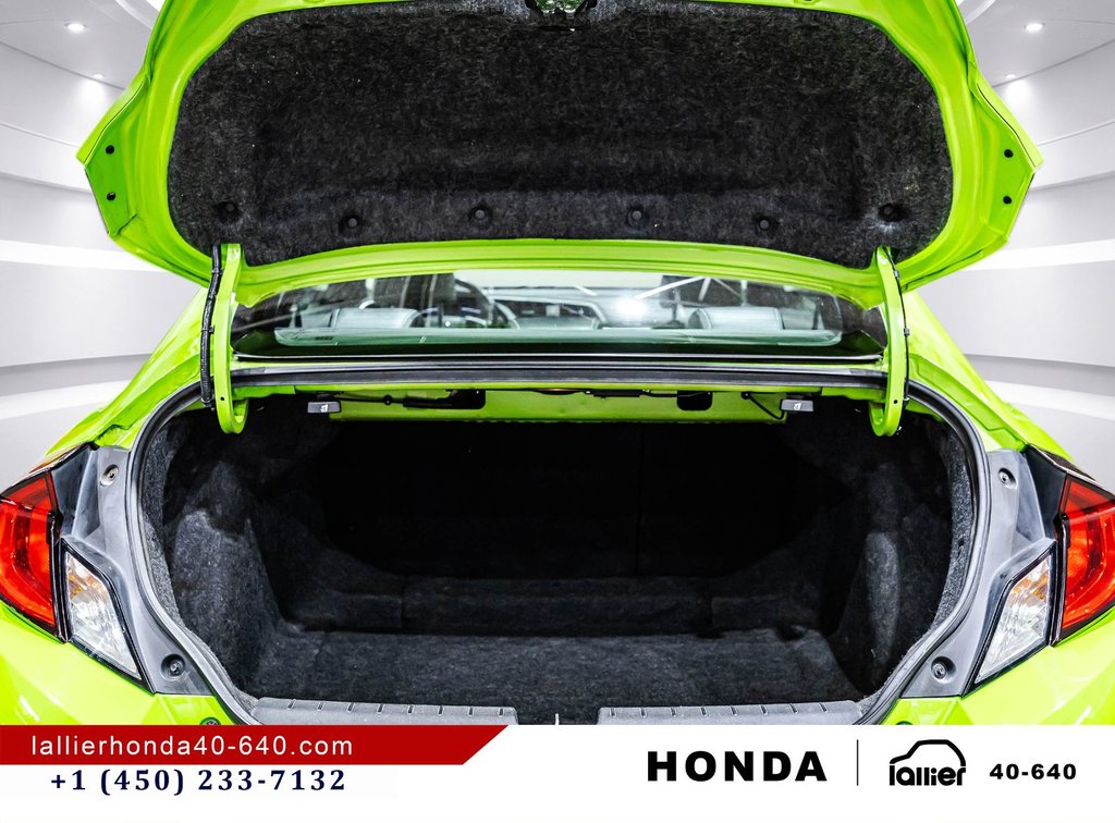 Honda Civic Coupe Touring/TRÈS RARE VERT/14 DOSSIERS ENTRETIENT 2017 à Lachenaie, Québec - 13 - w1024h768px
