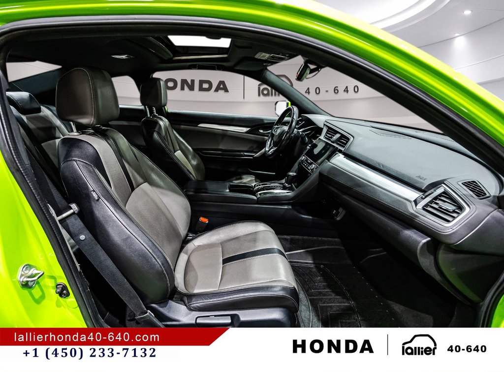 Honda Civic Coupe Touring/TRÈS RARE VERT/14 DOSSIERS ENTRETIENT 2017 à Lachenaie, Québec - 15 - w1024h768px