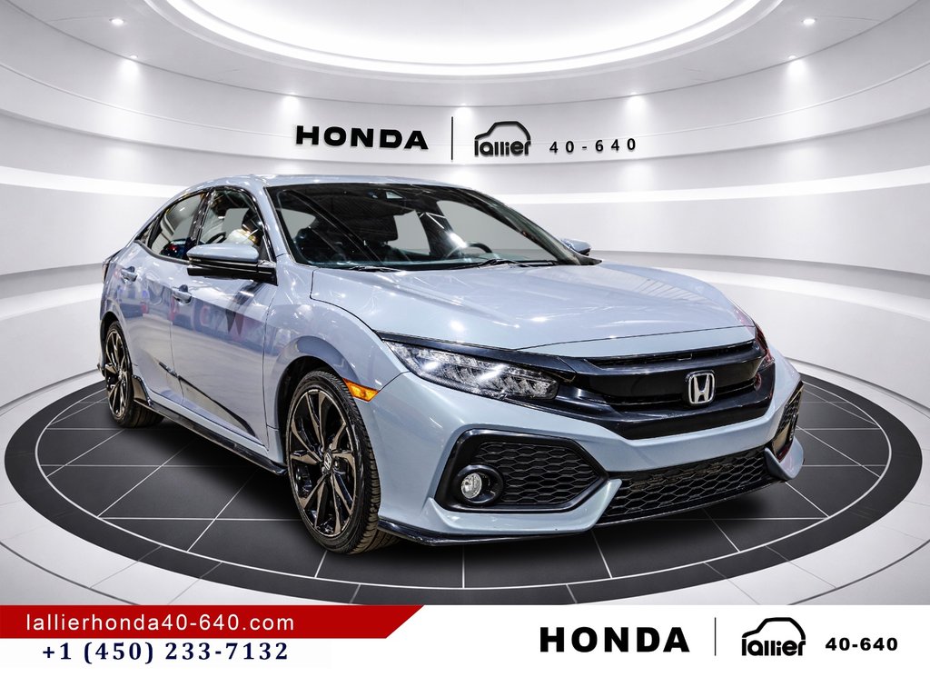 2017 Honda Civic Hatchback Sport Touring in Montréal, Quebec - 9 - w1024h768px