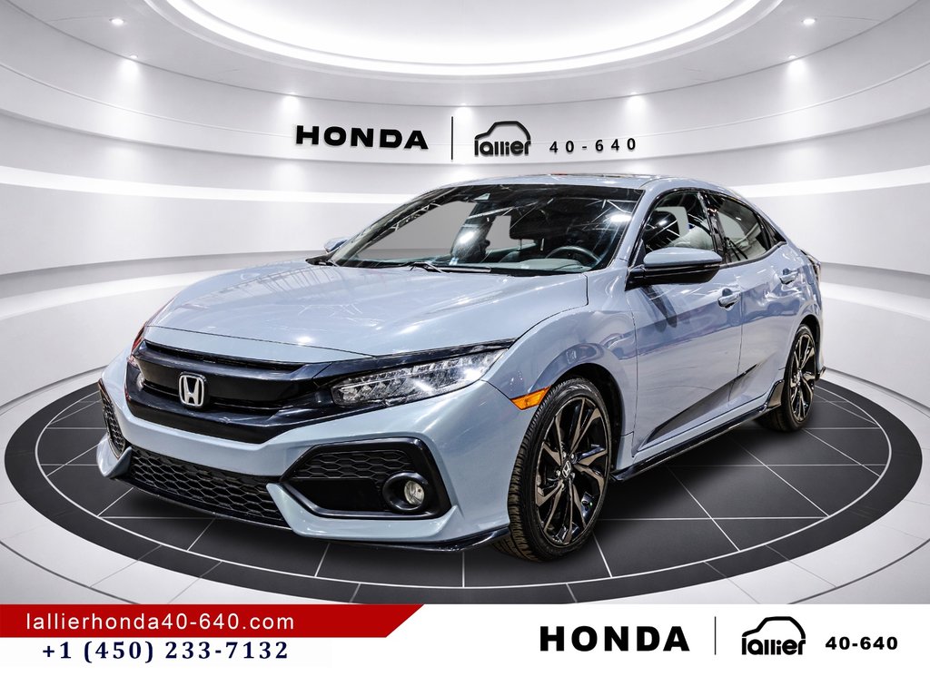 2017 Honda Civic Hatchback Sport Touring in Montréal, Quebec - 3 - w1024h768px