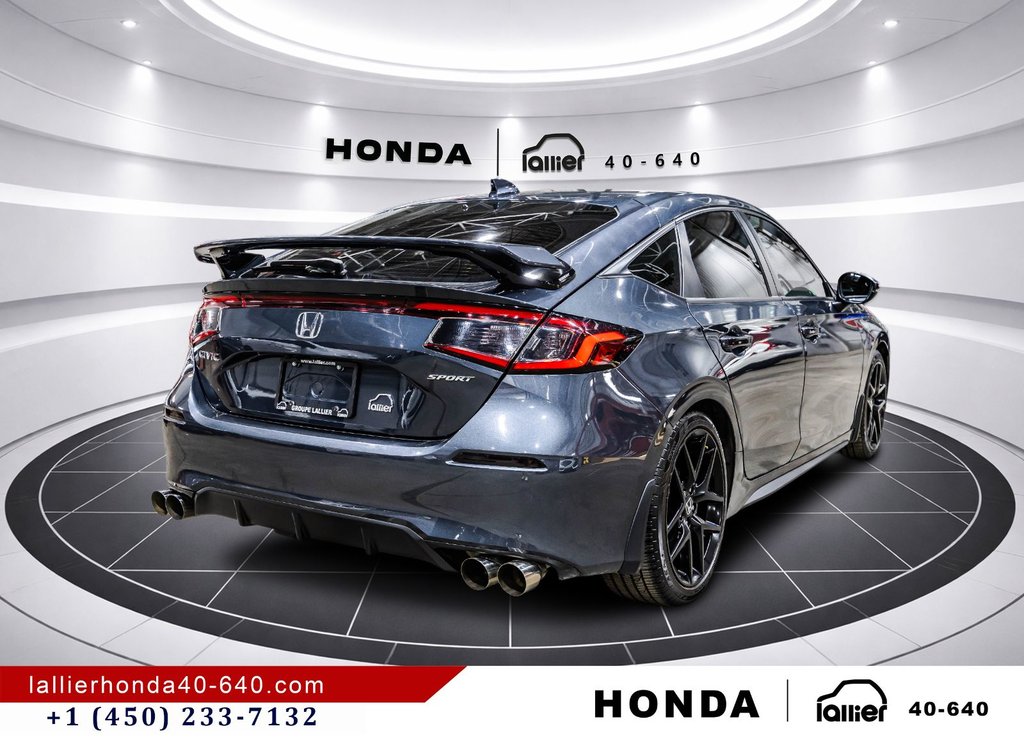 Honda Civic Hatchback SPORT/GLOBALE 11/29/2029 OU 130 000KM 2022 à Montréal, Québec - 7 - w1024h768px