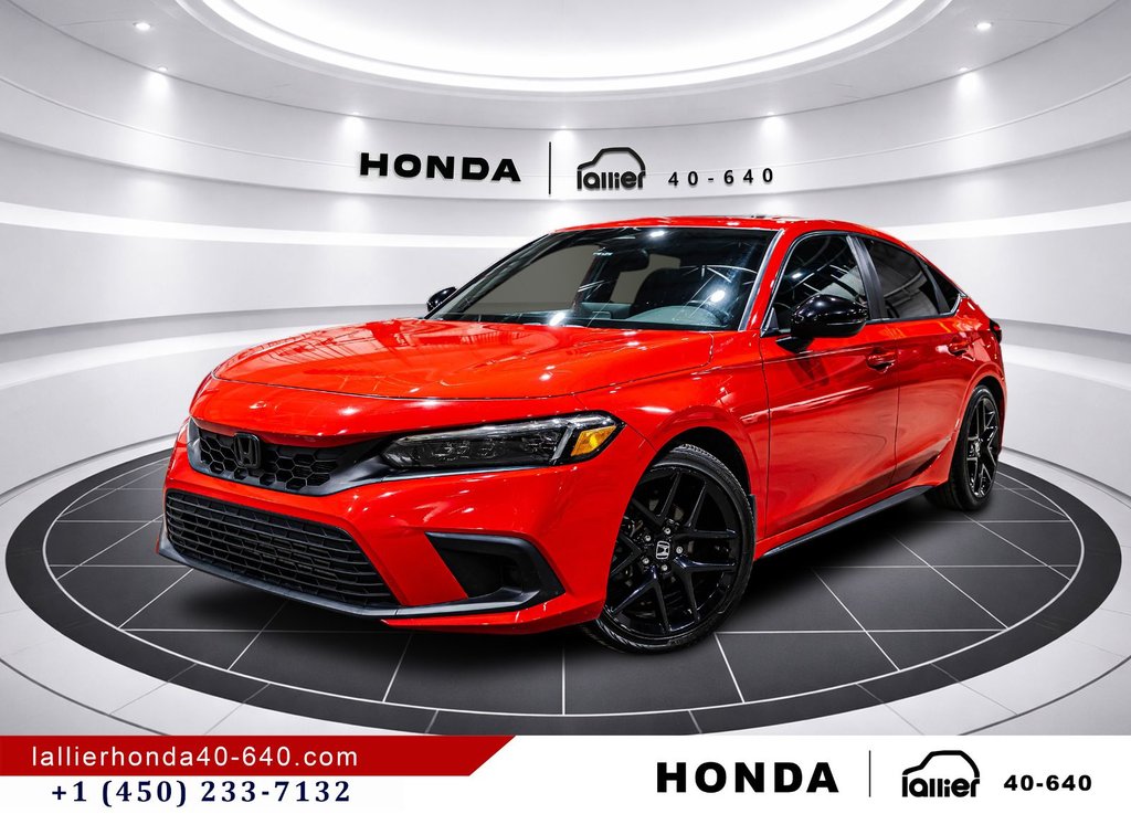 Honda Civic Hatchback SPORT/UN PROPRIÉTAIRE/JAMAIS ACCIDENTÉ 2023 à Montréal, Québec - 1 - w1024h768px
