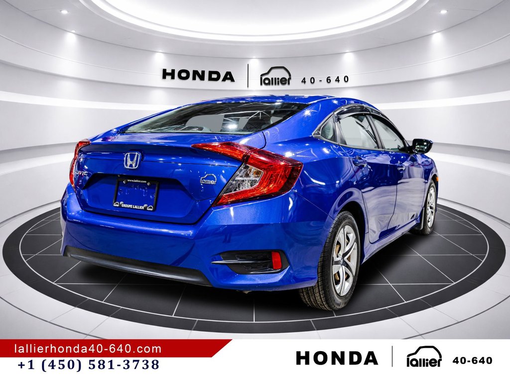 Honda Civic Sedan LX 2018 à Montréal, Québec - 7 - w1024h768px