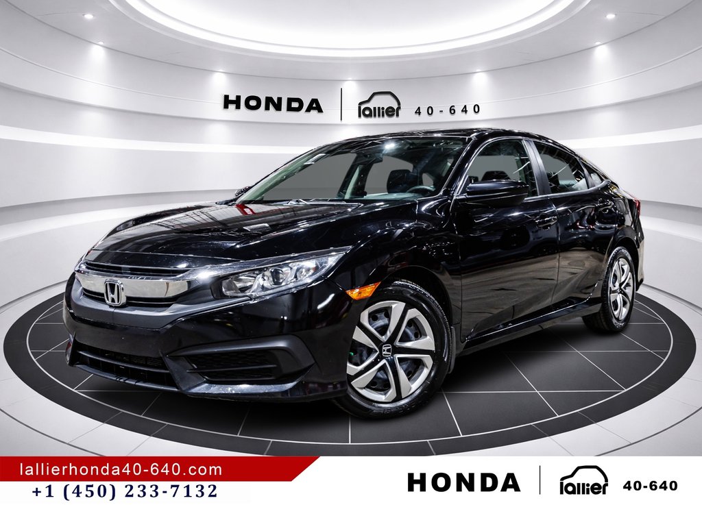 2018 Honda Civic Sedan LX/BAS KILOMÉTRAGES in Montréal, Quebec - 1 - w1024h768px