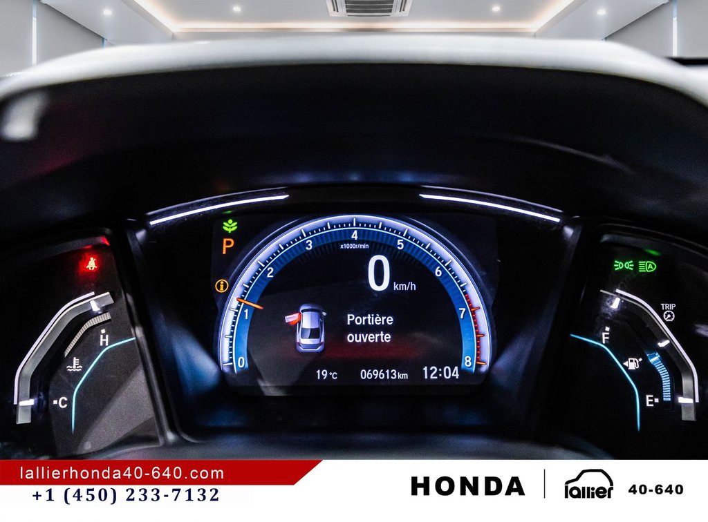 Honda Civic Sedan LX/UN PROPRIÉTAIRE/JAMAIS ACCIDENTÉ 2019 à Montréal, Québec - 22 - w1024h768px