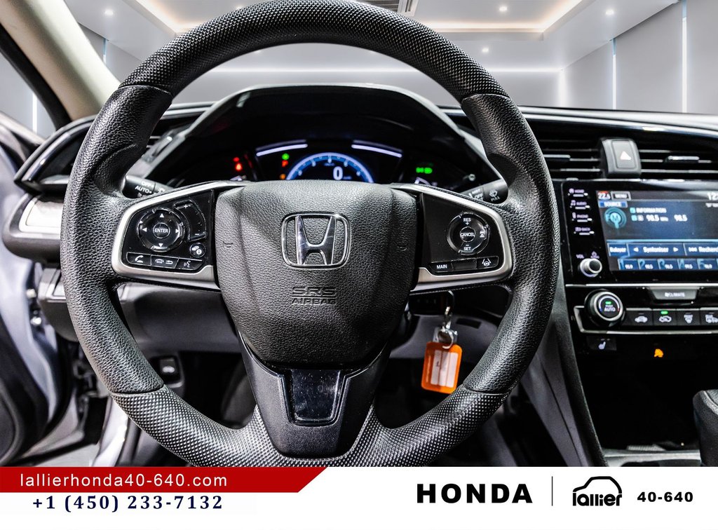 Honda Civic Sedan LX/UN PROPRIÉTAIRE/JAMAIS ACCIDENTÉ 2019 à Montréal, Québec - 21 - w1024h768px