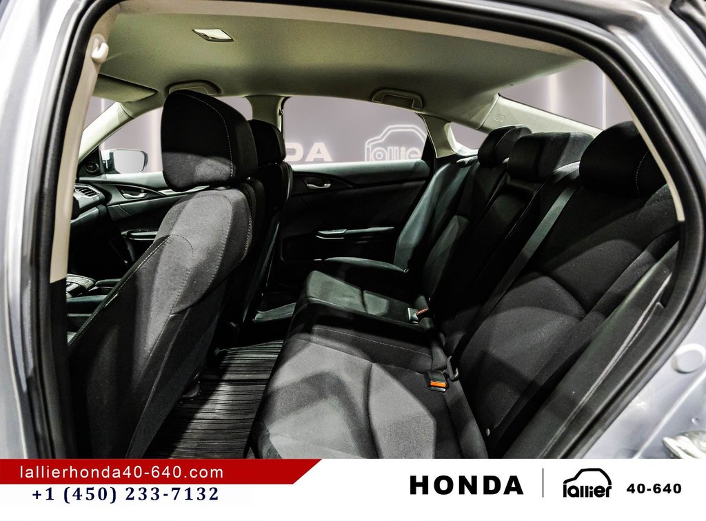 Honda Civic Sedan LX/UN PROPRIÉTAIRE/JAMAIS ACCIDENTÉ 2019 à Montréal, Québec - 13 - w1024h768px