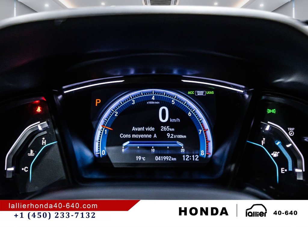 Honda Civic Sedan LX/ JAMAIS ACCIDENTÉ 2021 à Montréal, Québec - 22 - w1024h768px
