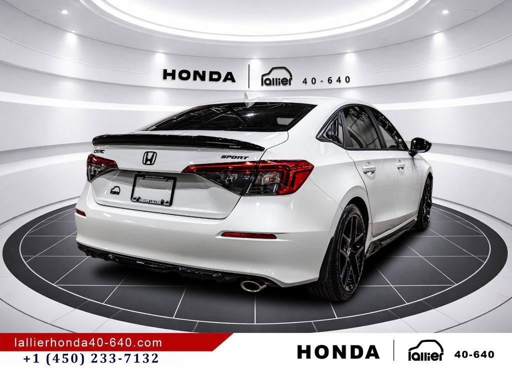 2022 Honda Civic Sedan Sport/KIT HPD/UN PROPRIÉTAIRE in Montréal, Quebec - 7 - w1024h768px