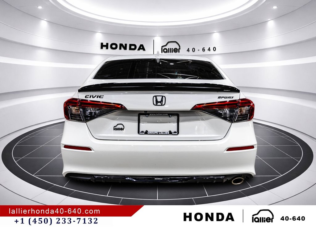 2022 Honda Civic Sedan Sport/KIT HPD/UN PROPRIÉTAIRE in Montréal, Quebec - 6 - w1024h768px