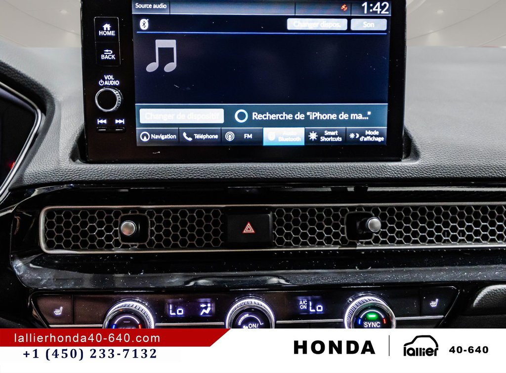 2023 Honda Civic Sedan Touring in Lachenaie, Quebec - 25 - w1024h768px